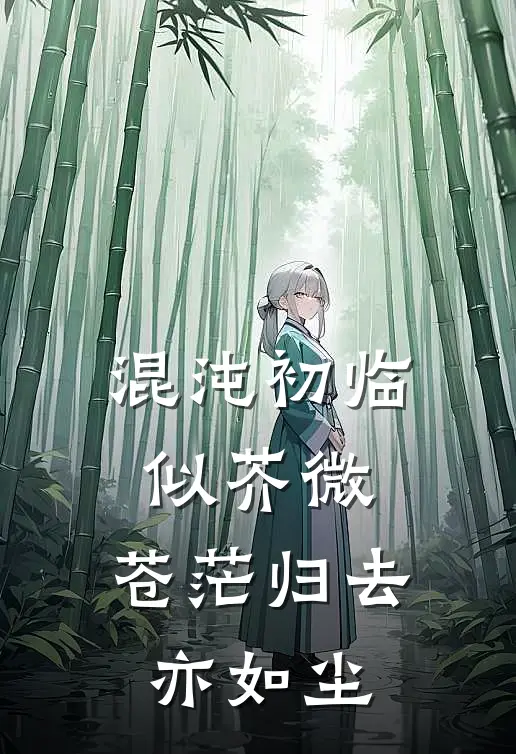 混沌初临似芥微,苍茫归去亦如尘