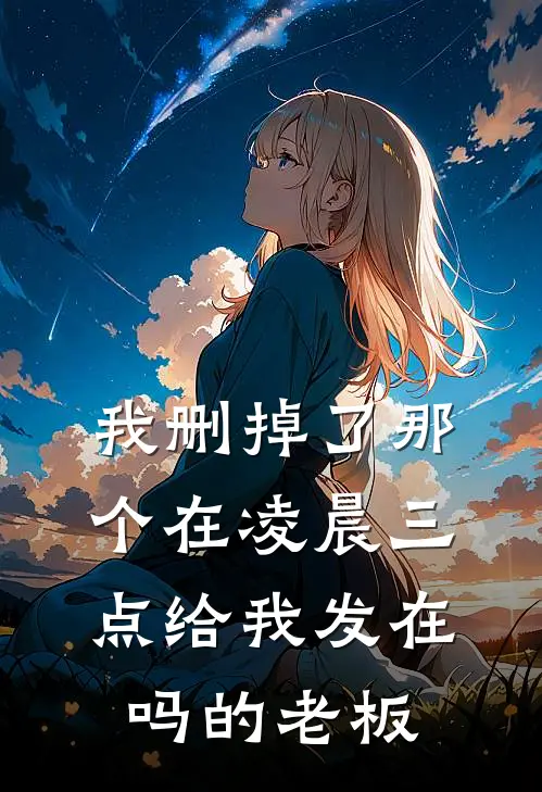 我删掉了那个在凌晨三点给我发‘在吗’的老板