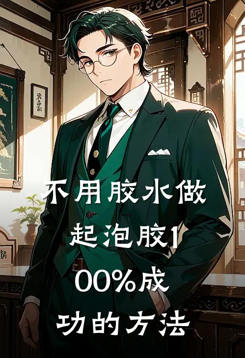 不用胶水做起泡胶100%成功的方法