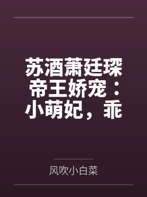 苏酒萧廷琛帝王娇宠：小萌妃，乖一点