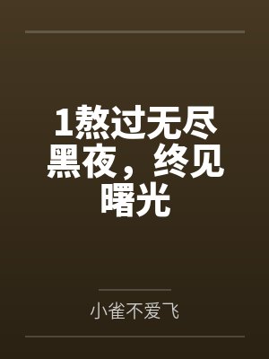 1熬过无尽黑夜,终见曙光 1熬过无尽黑夜,终见曙光