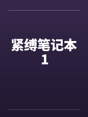 紧缚笔记本1 紧缚笔记本1