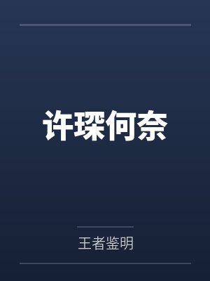 许琛何奈
